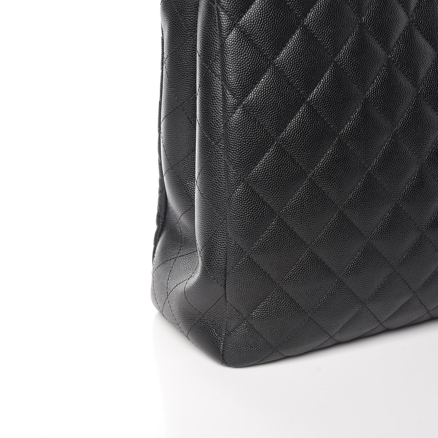 Chanel Caviar Quilted Large Classic Shopping Tote Black 11 of 12