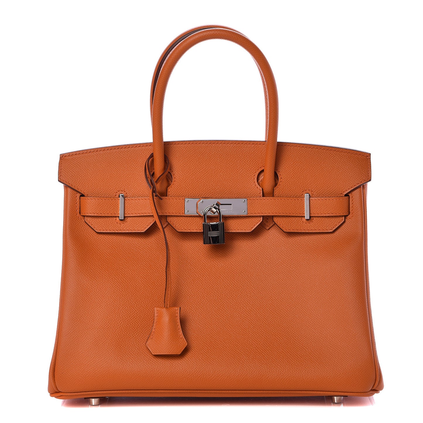 Epsom Birkin 30 Orange
