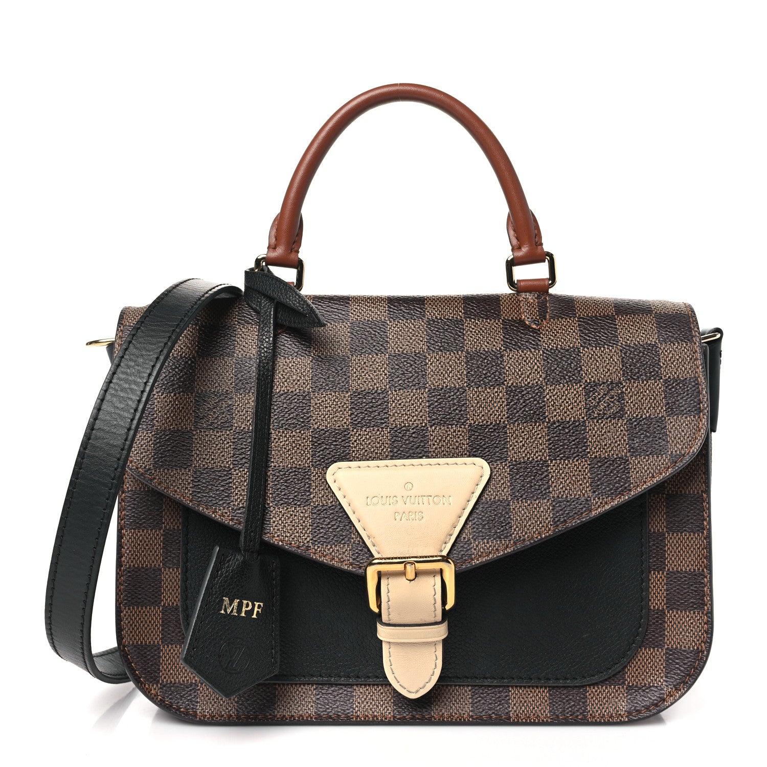 Louis Vuitton Damier Ebene Beaumarchais Black 1 of 13