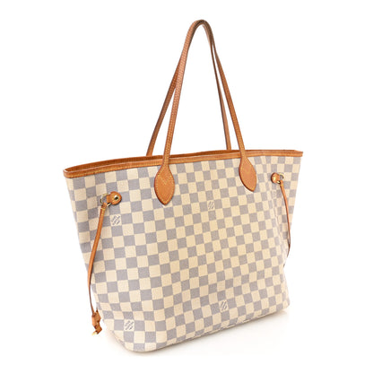 Louis Vuitton Damier Azur Neverfull MM 3 of 12