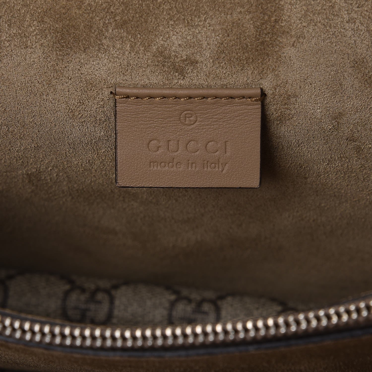 Gucci GG Supreme Monogram Small Dionysus Shoulder Bag Taupe 7 of 8