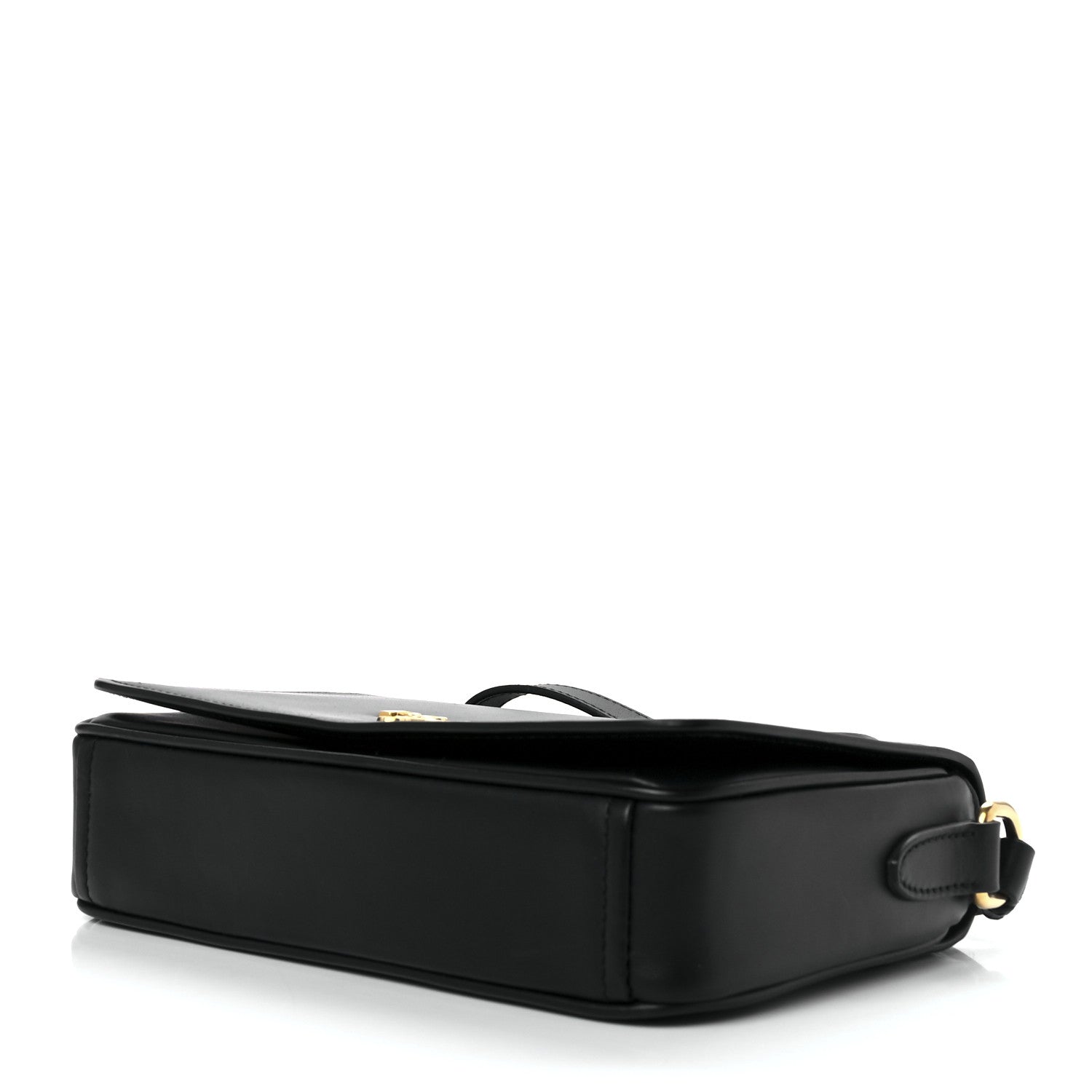 Prada City Calfskin Flap Crossbody Black 9 of 11