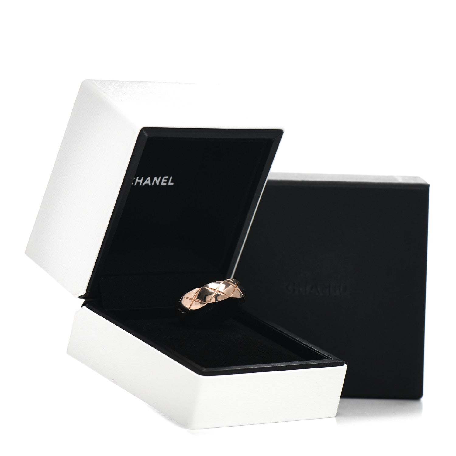 Chanel 18K Beige Gold Small Coco Crush Ring 59 8.75 6 of 6
