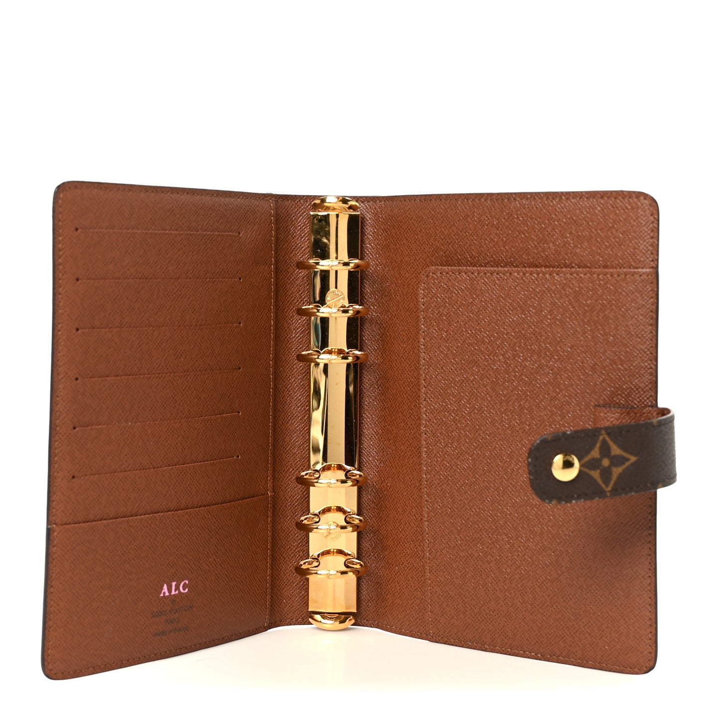 Monogram Medium Ring Agenda Cover