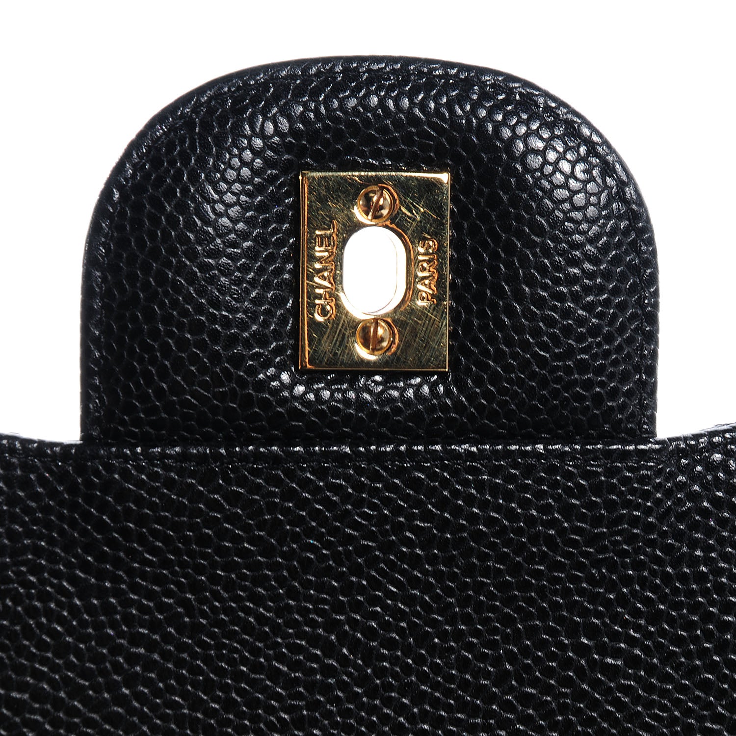 Chanel Caviar Jumbo Single Flap Black 9 of 9