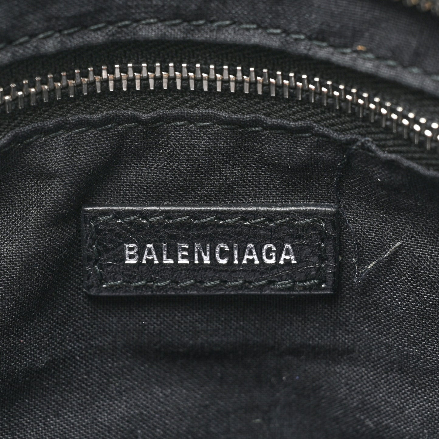 Agneau Classic Silver Hardware S City Black