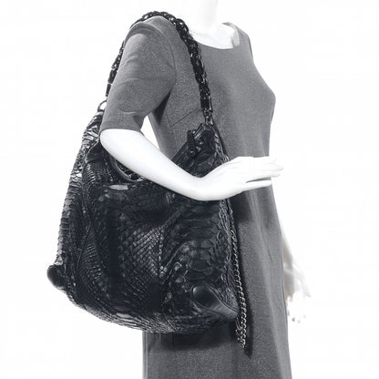 Gucci Python Large Galaxy Hobo Black 2 of 9