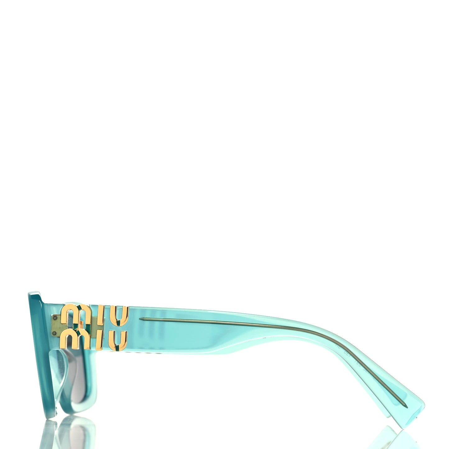 Acetate Rectangle Sunglasses SMU 07YS Opal Anise