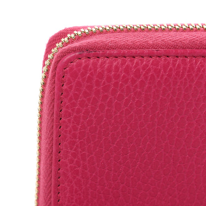 Gucci Dollar Calfskin GG Marmont Zip Around Wallet Box Pink 10 of 11