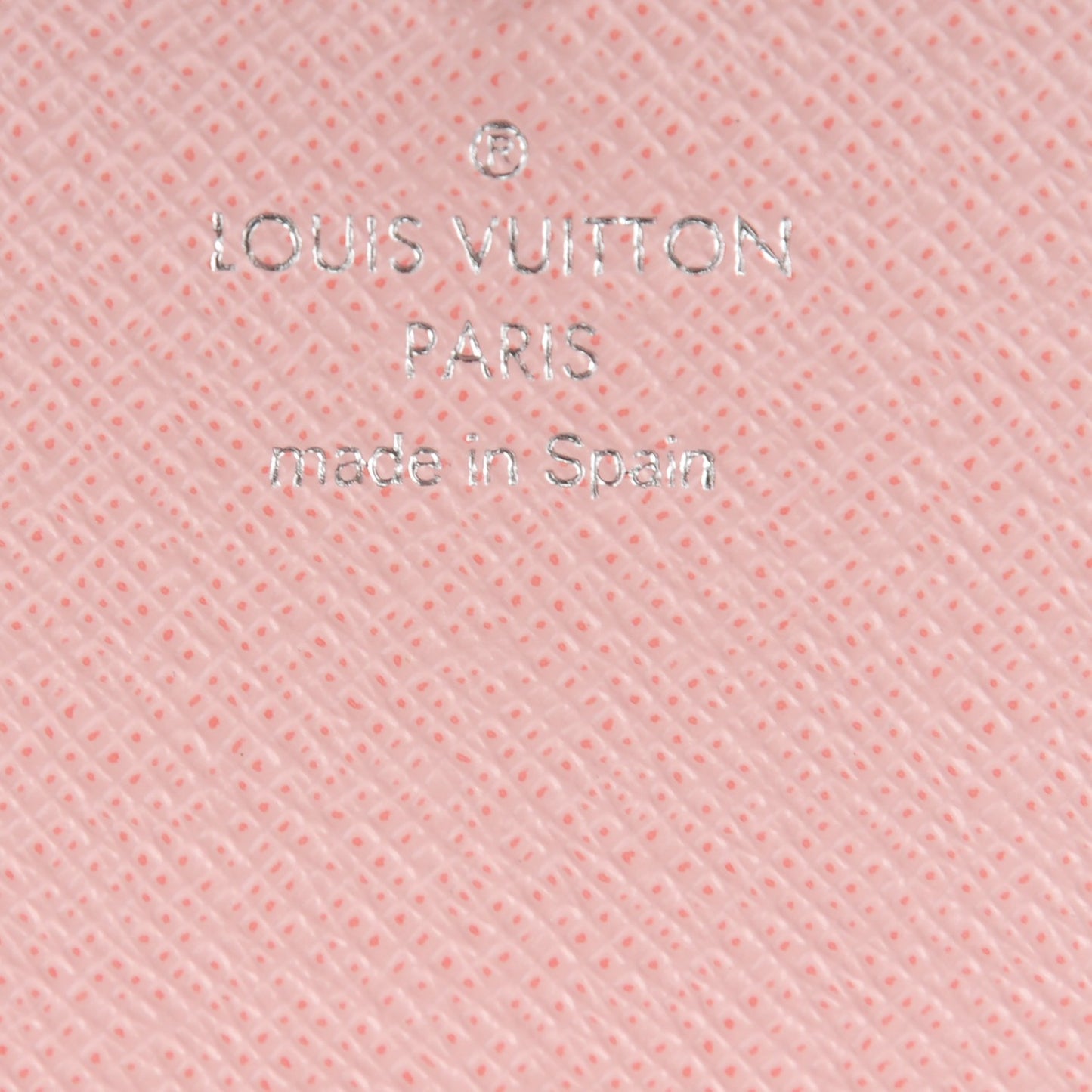 Epi Sarah Wallet NM Rose Nacre