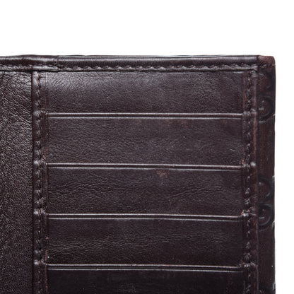 Gucci Guccissima Signature Dice Continental Wallet Chocolate 9 of 14