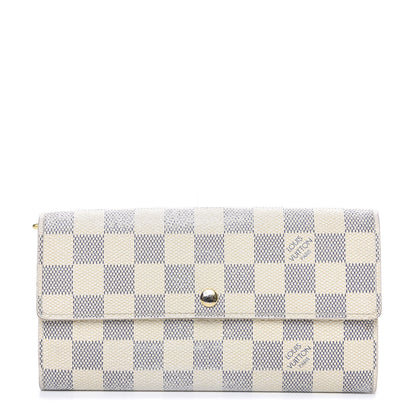 Louis Vuitton Damier Azur Sarah Wallet 1 of 14