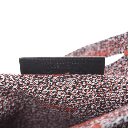 Balenciaga Tweed Toggle Convertible Tote Orange 6 of 9