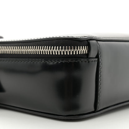 Prada Spazzolato Medium Brique Crossbody Bag Black 8 of 10