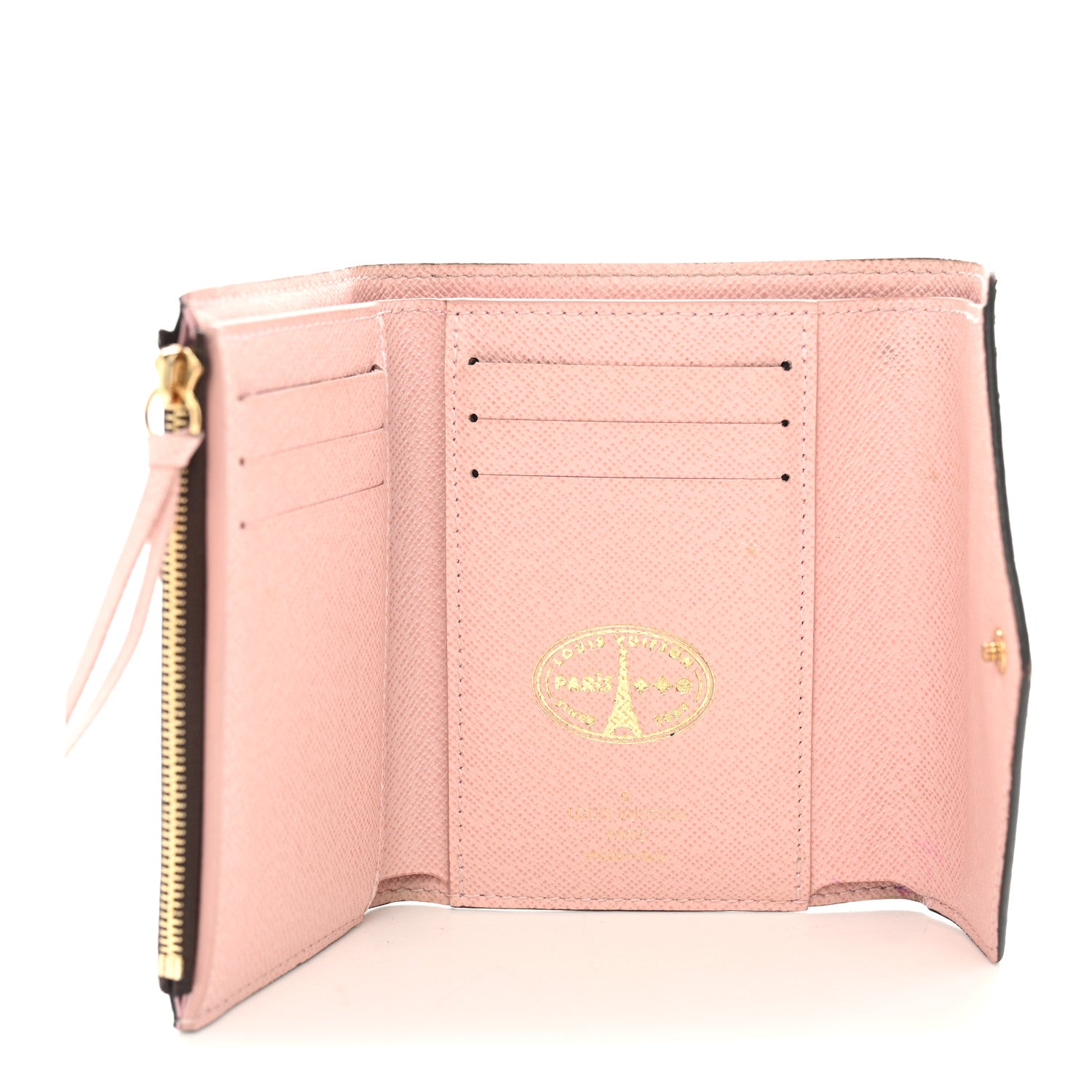 Louis Vuitton Monogram Victorine Wallet Rose Ballerine 5 of 9