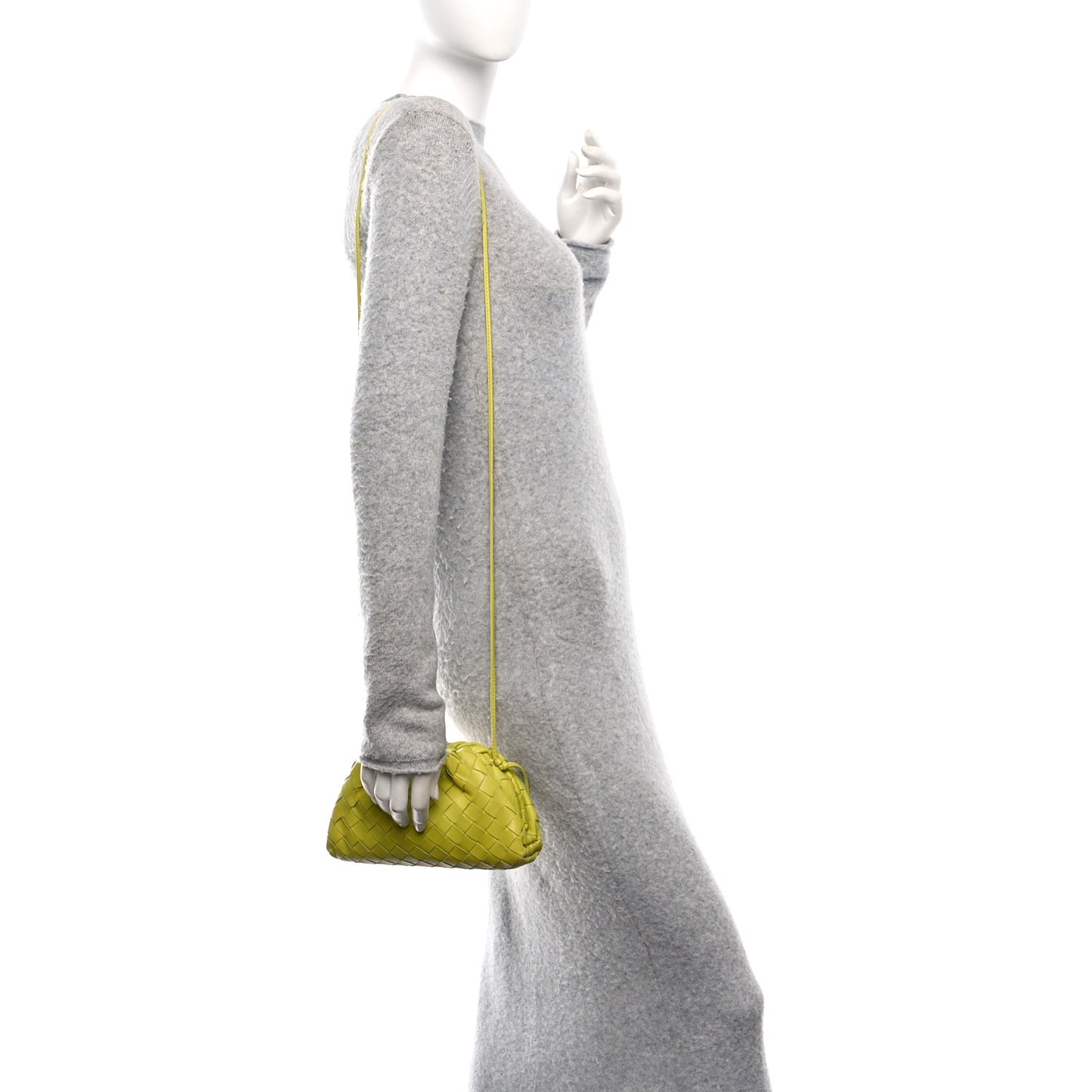 Nappa Intrecciato The Mini Pouch Kiwi
