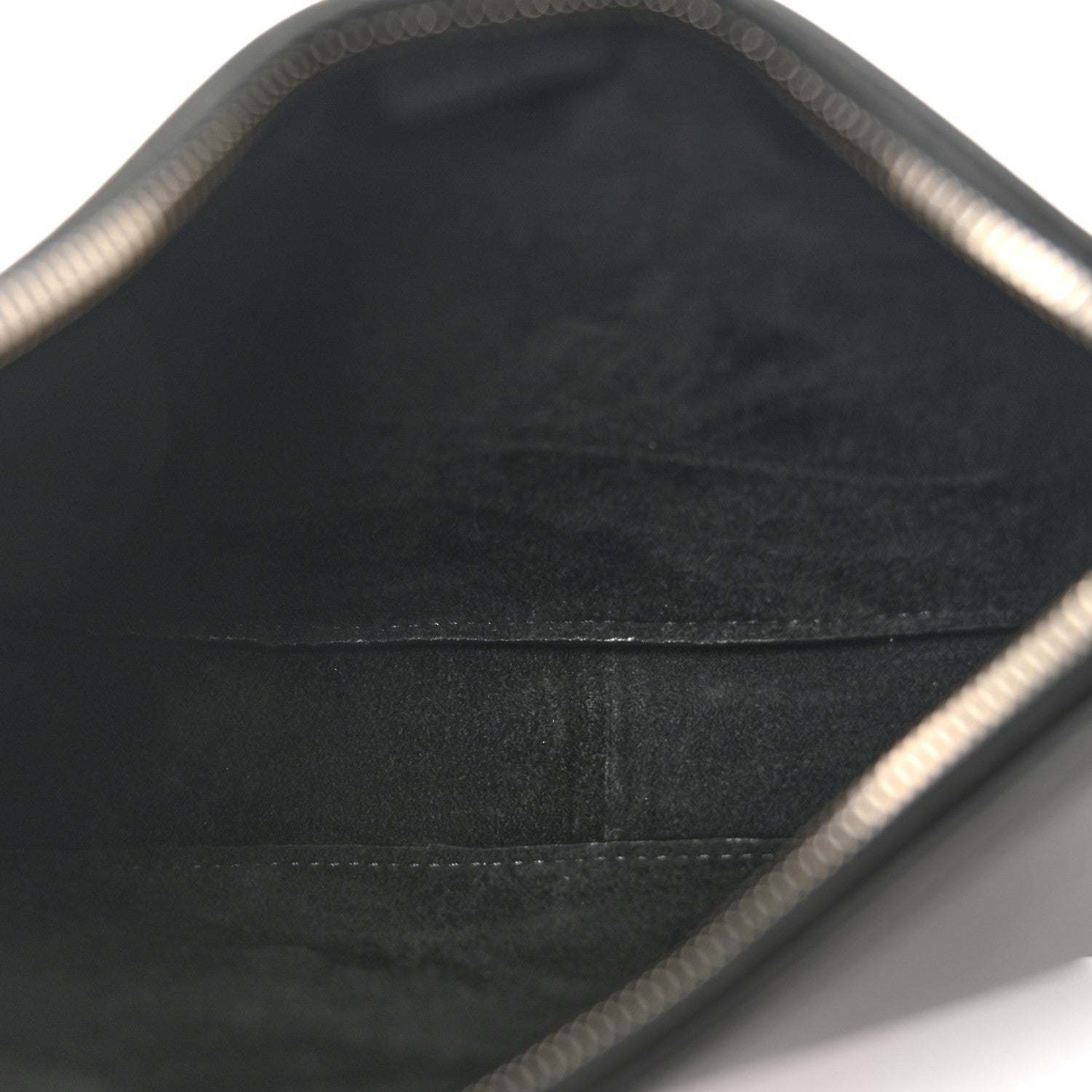 The Row Smooth Calfskin Half Moon Shoulder Bag Black 5 of 9