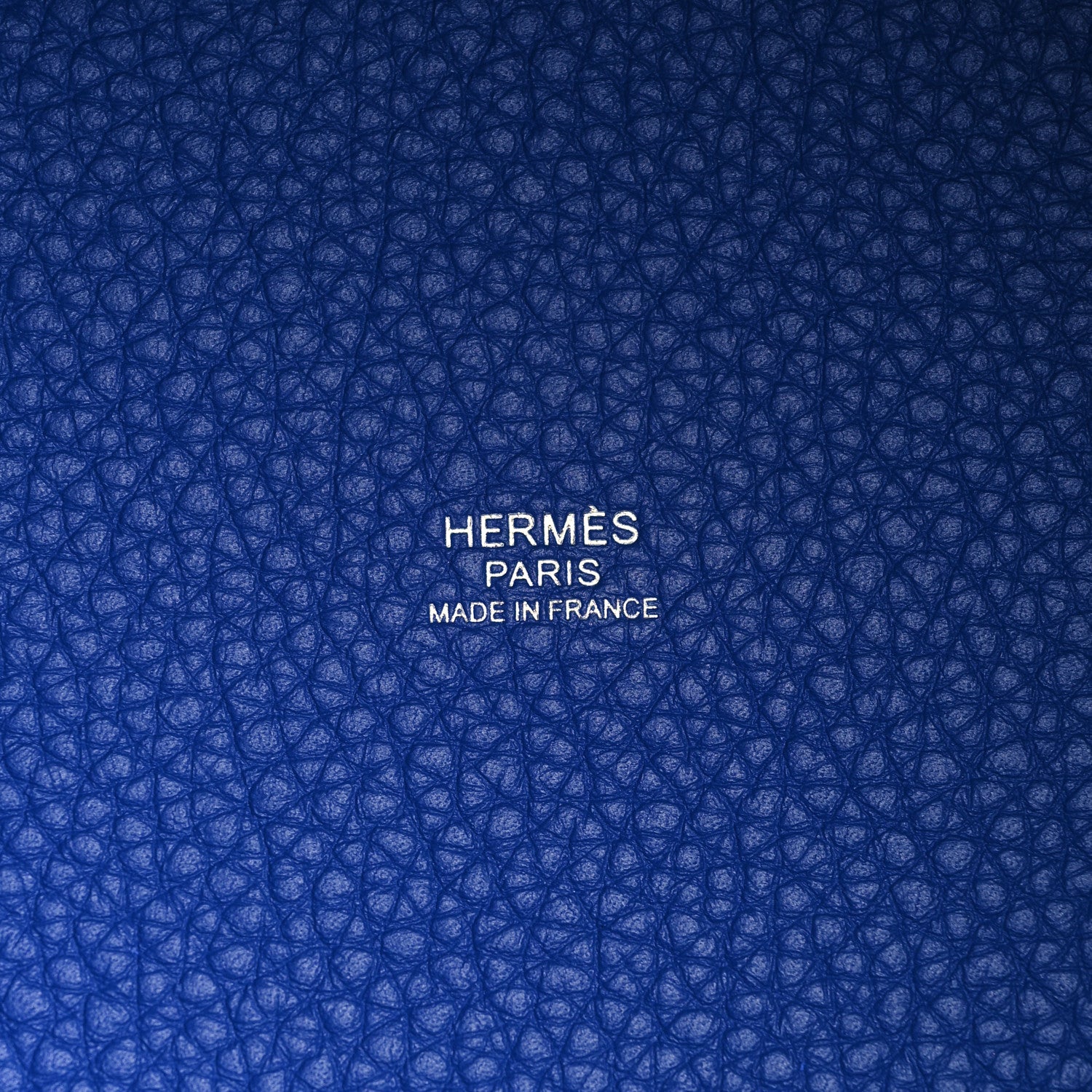 Hermes Taurillon Clemence Picotin Lock 18 PM Bleu France 6 of 10