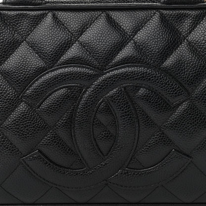 Chanel Caviar Quilted Small Bowler Black 8 of 16