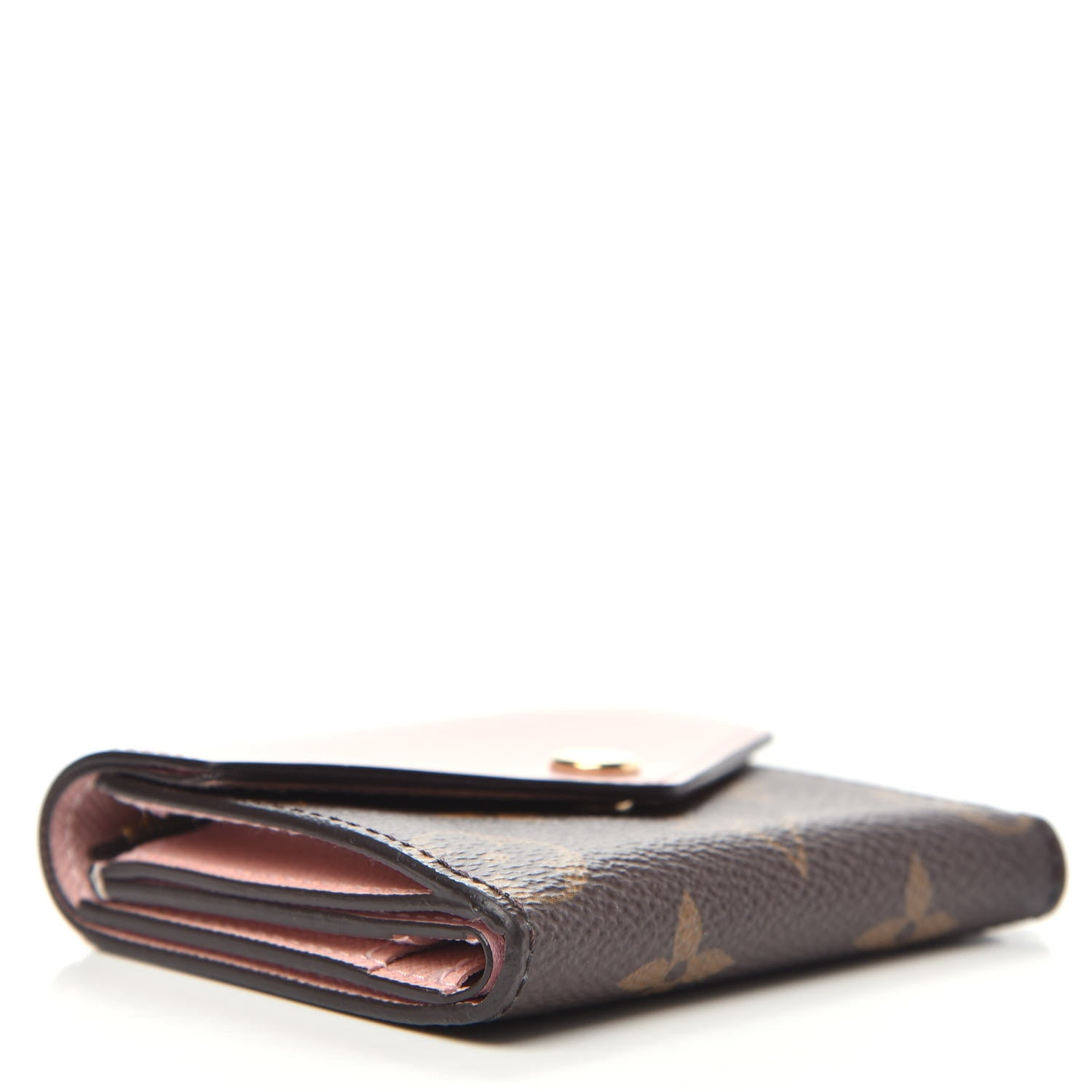 Louis Vuitton Monogram Zoe Wallet Rose Ballerine 4 of 9