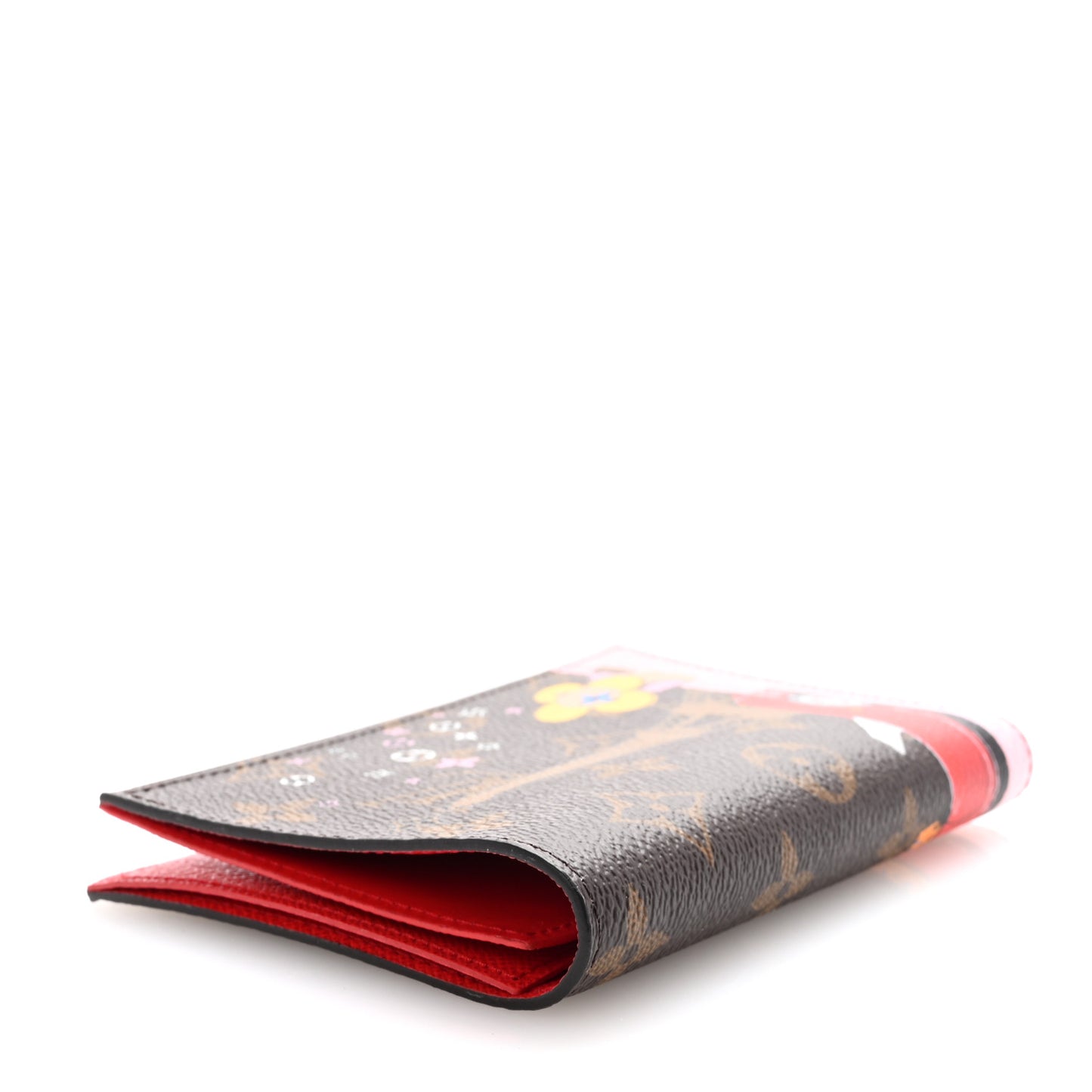 Monogram 2019 Christmas Animation Passport Cover Rouge
