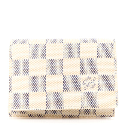 Louis Vuitton Damier Azur Business Card Holder 1 of 11
