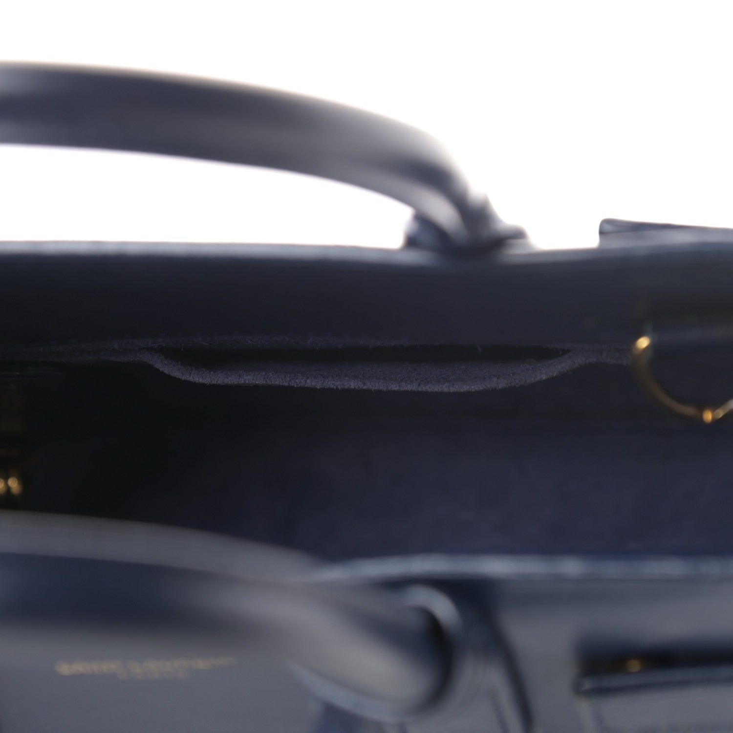 Saint Laurent Calfskin Nano Sac De Jour Dark Blue 24 of 24