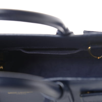 Saint Laurent Calfskin Nano Sac De Jour Dark Blue 24 of 24