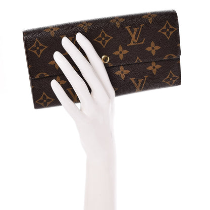 Louis Vuitton Monogram Sarah Wallet 2 of 9