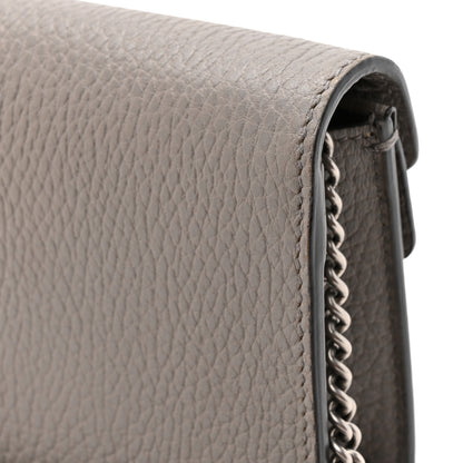 Gucci Dollar Calfskin Crystal Super Mini Dionysus Shoulder Bag Dusty Grey Black Diamond 11 of 14