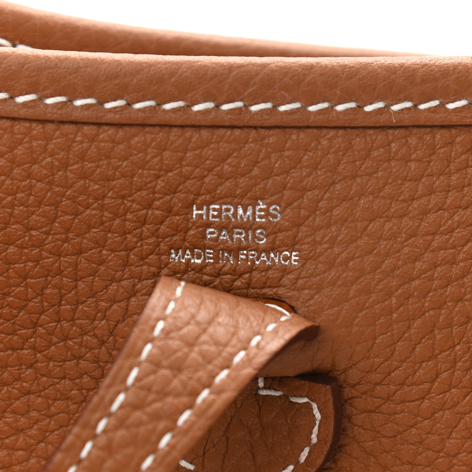 Hermes Taurillon Clemence Evelyne TPM Gold 6 of 11