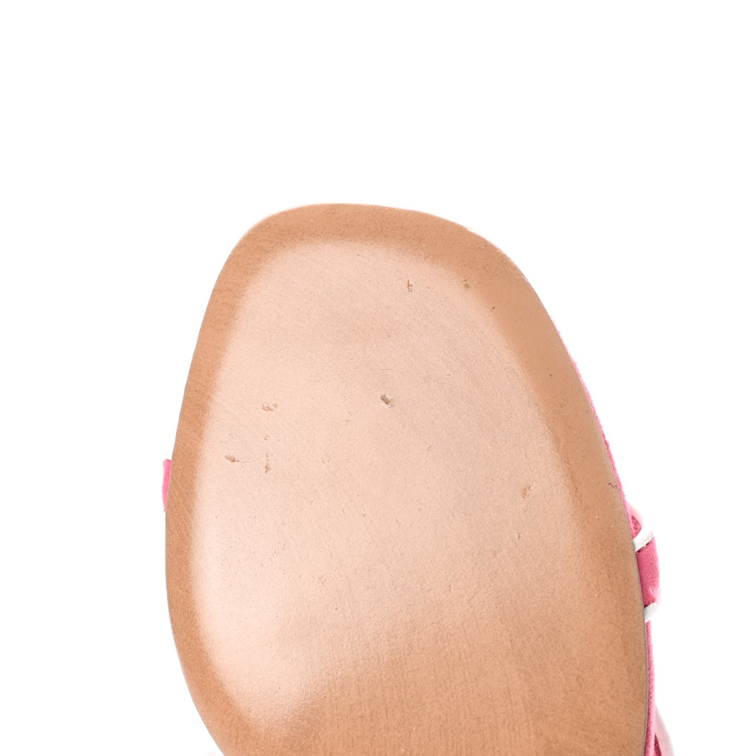 Valentino Garavani Suede Free Rockstud Ankle T-Strap 105mm Sandals 36.5 Shadow Pink White 8 of 9