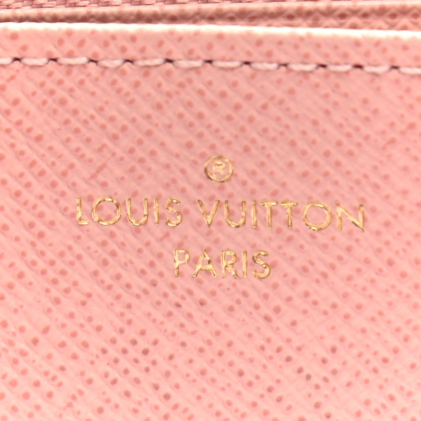 Monogram Zippy Wallet Rose Ballerine