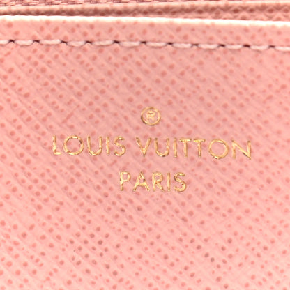 Louis Vuitton Monogram Zippy Wallet Rose Ballerine 6 of 8