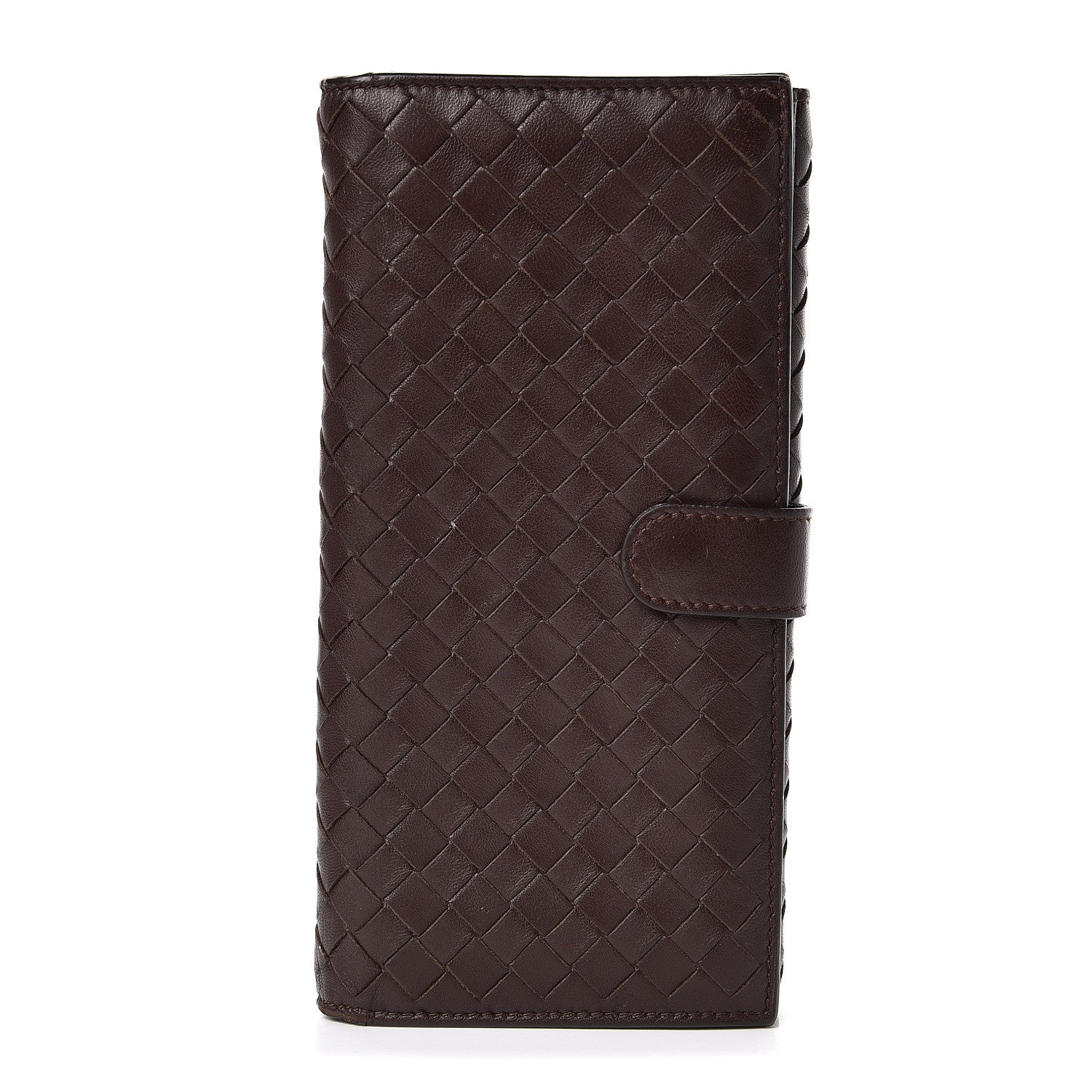Bottega Veneta Nappa Intrecciato Continental Wallet Ebano 1 of 7