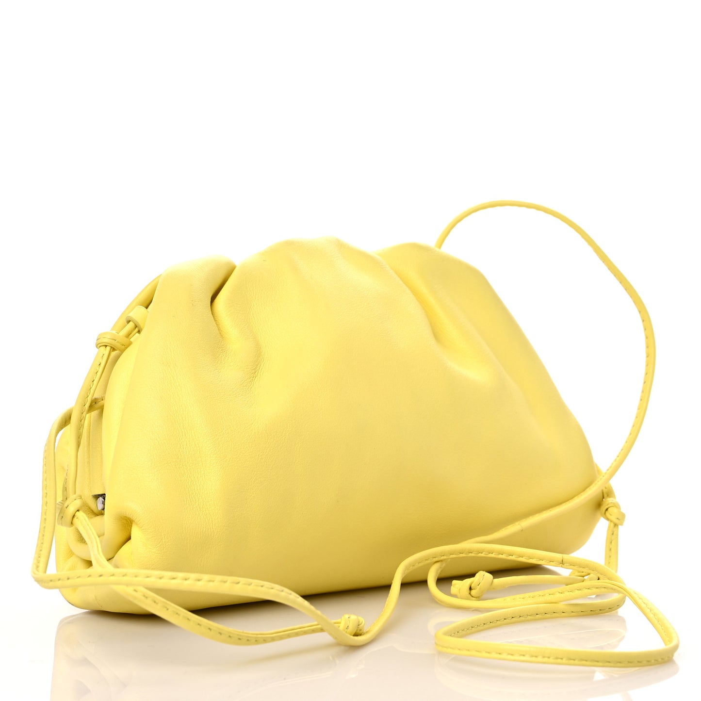 Butter Calfskin The Mini Pouch Sherbert