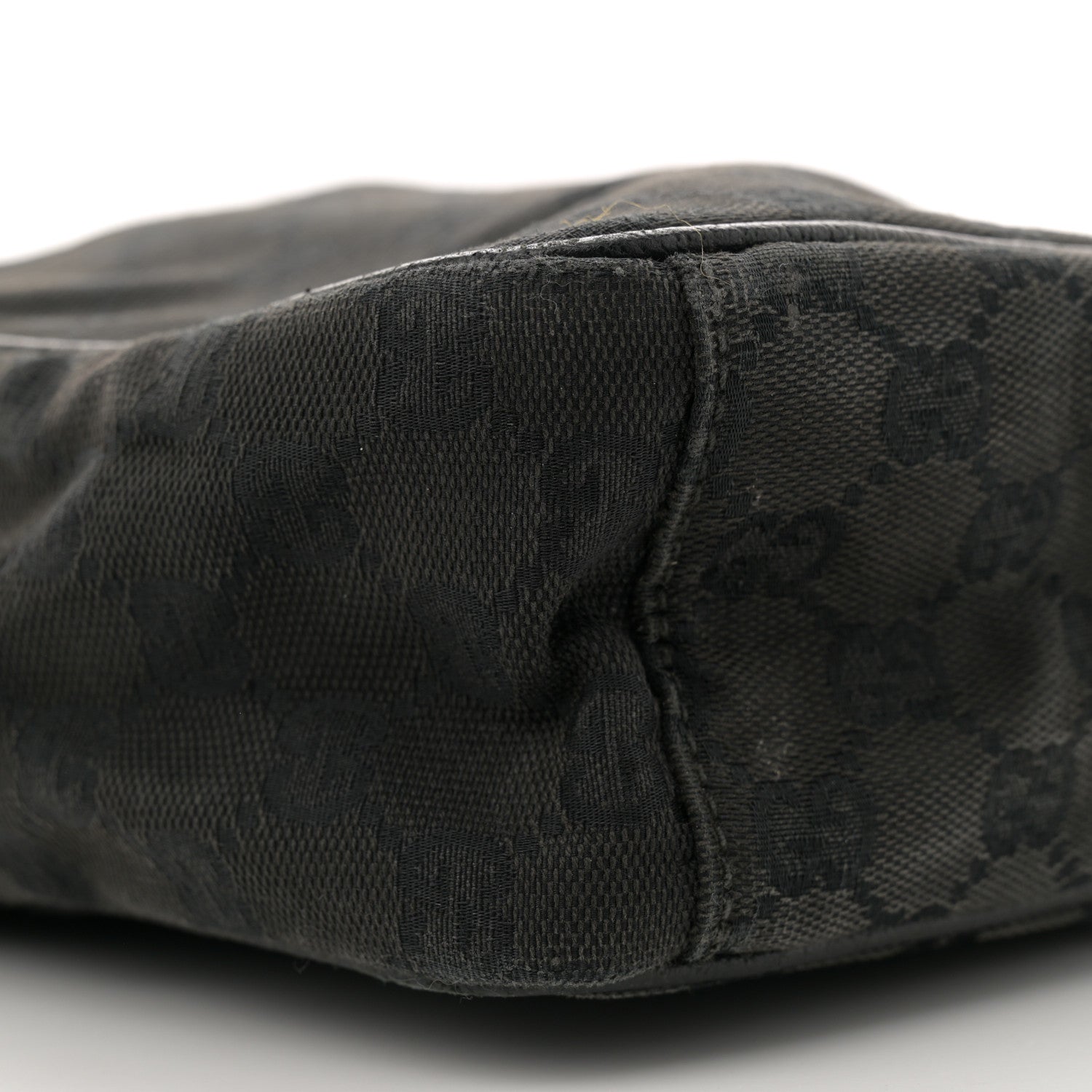 Gucci Monogram Messenger Bag Black 9 of 14