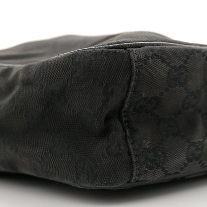 Gucci Monogram Messenger Bag Black 9 of 14