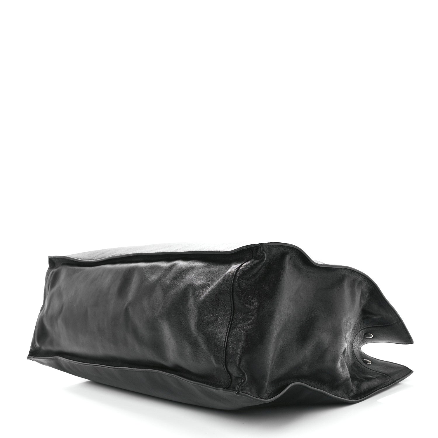 Saint Laurent Vitello Rive Gauche Large Tote Black 9 of 12