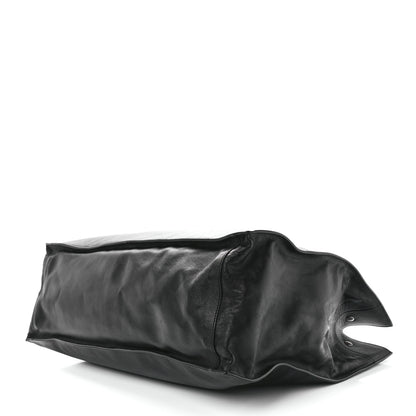 Saint Laurent Vitello Rive Gauche Large Tote Black 9 of 12