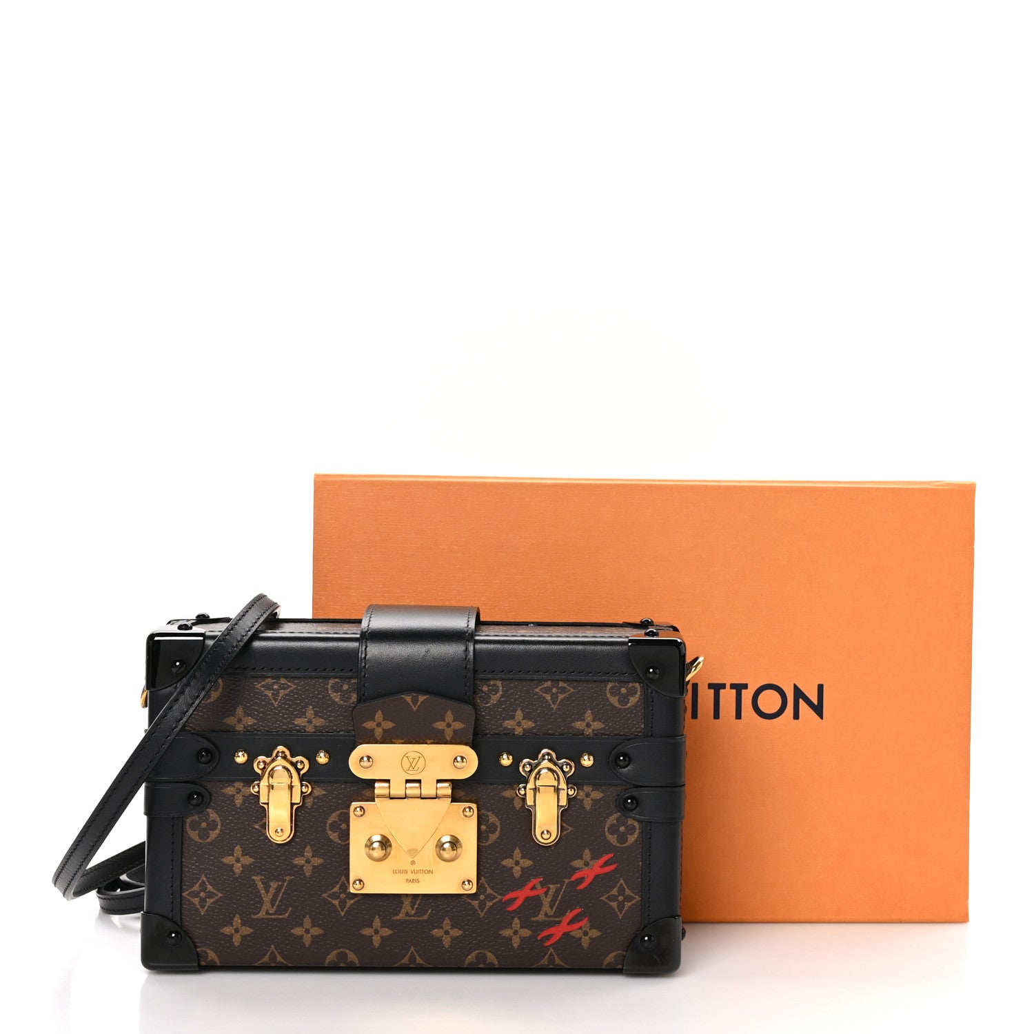 Louis Vuitton Monogram Petite Malle Black 11 of 11
