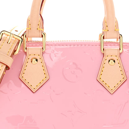 Louis Vuitton Vernis Monogram Nano Speedy Mochi Pink 7 of 9