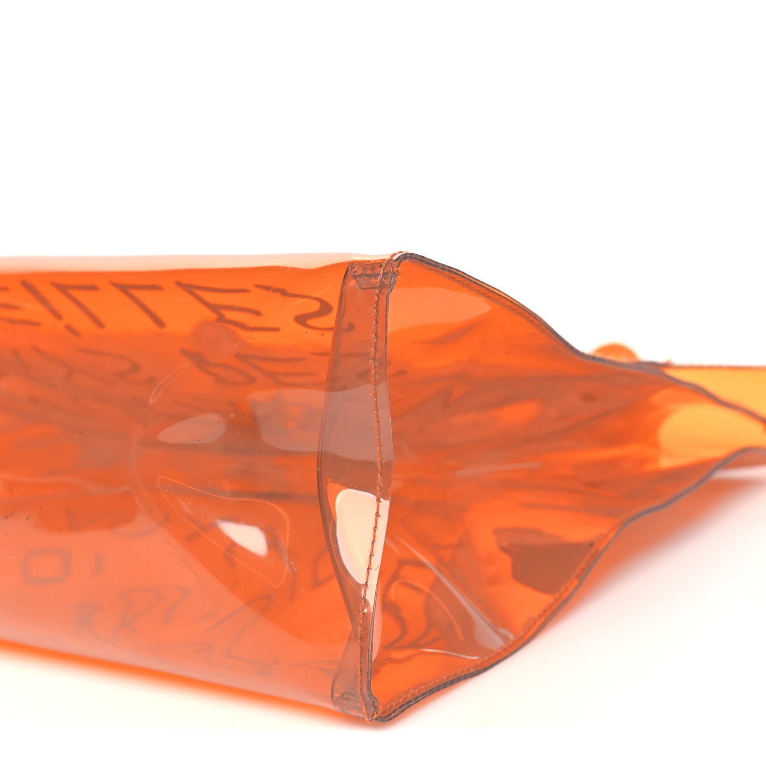 Hermes Vinyl Souvenir De L'Exposition Kelly Orange 8 of 9