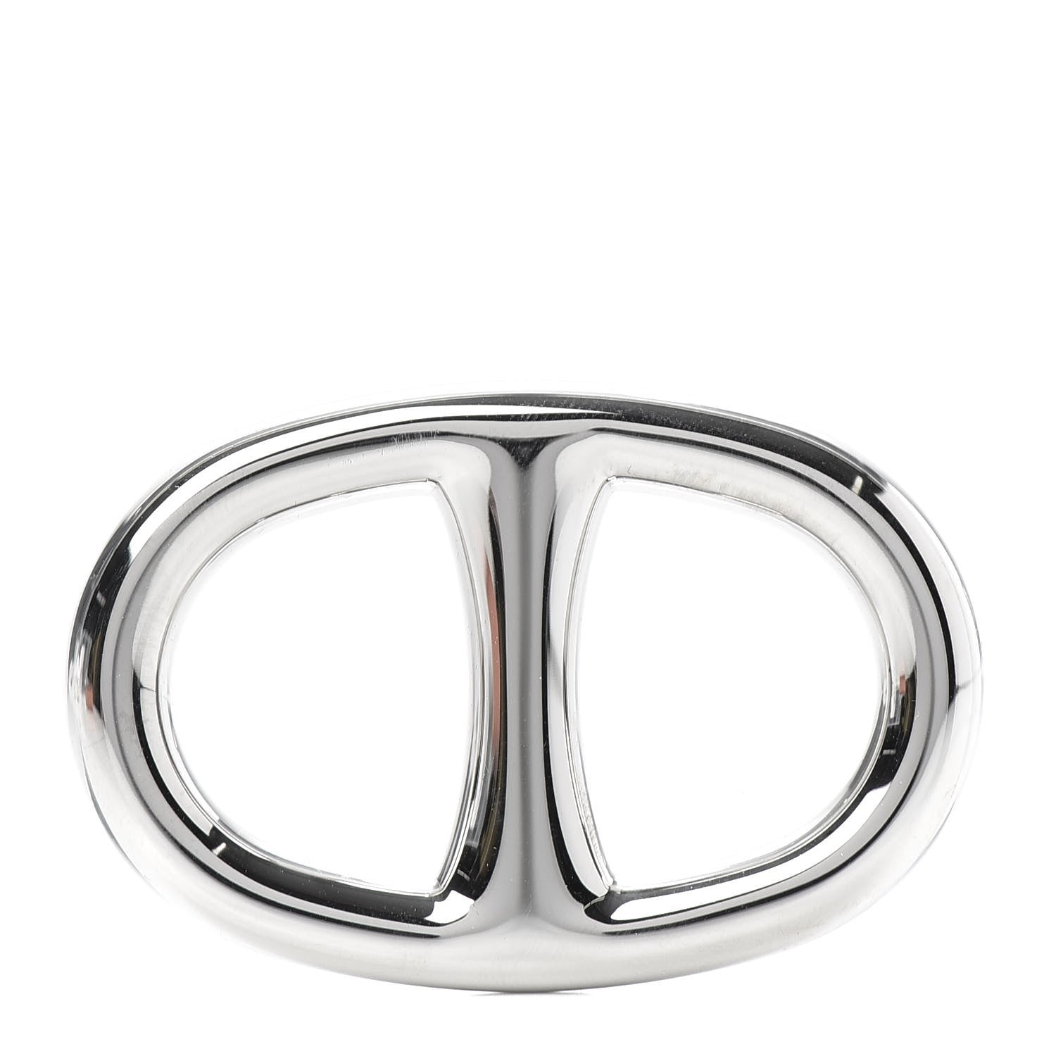 Hermes Palladium Chaine D'Ancre Scarf Ring 1 of 3