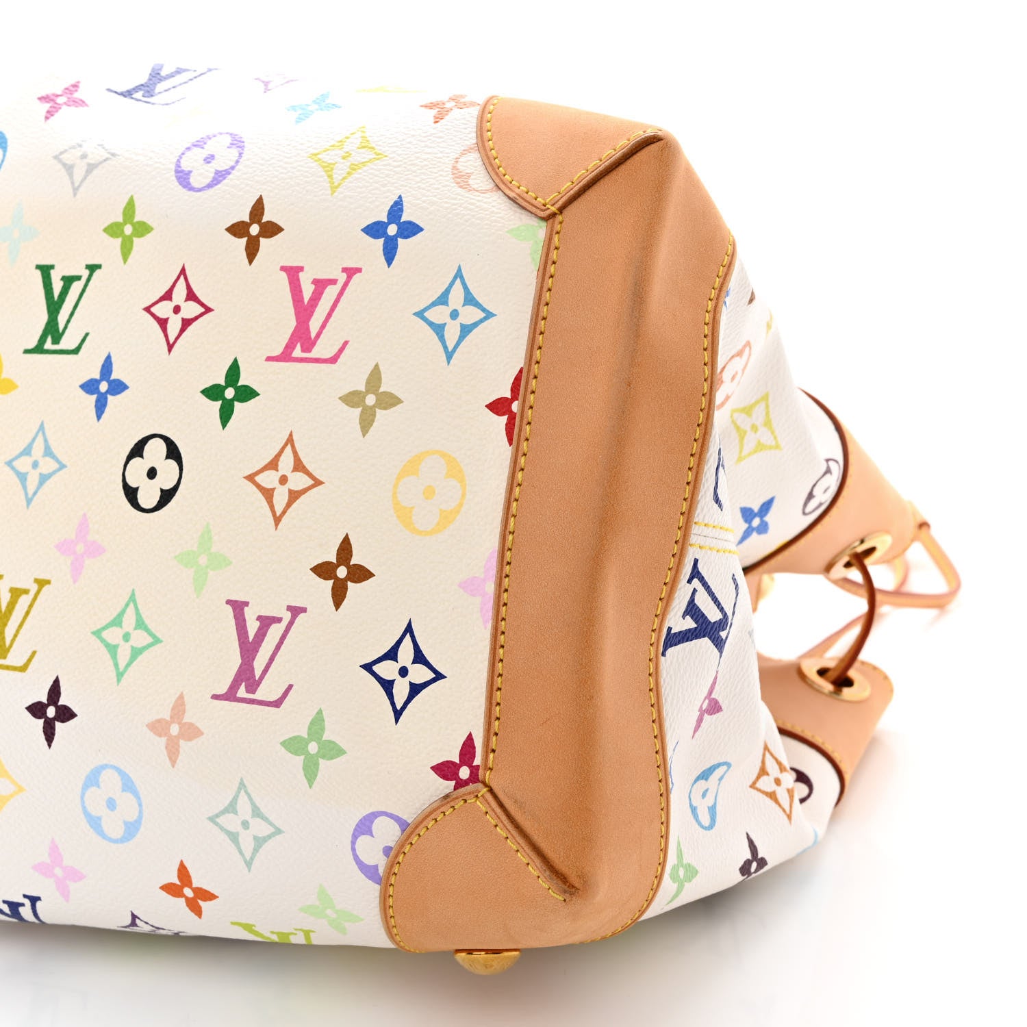 Louis Vuitton Monogram Multicolor Ursula White 10 of 11