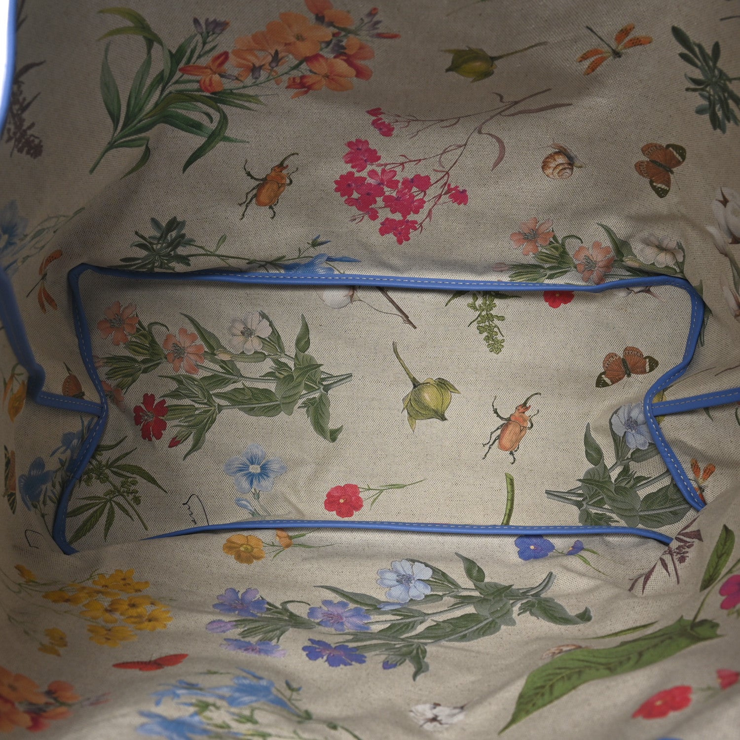 Goyard Goyardine Le Jardin Saint Louis GM Iris 6 of 11