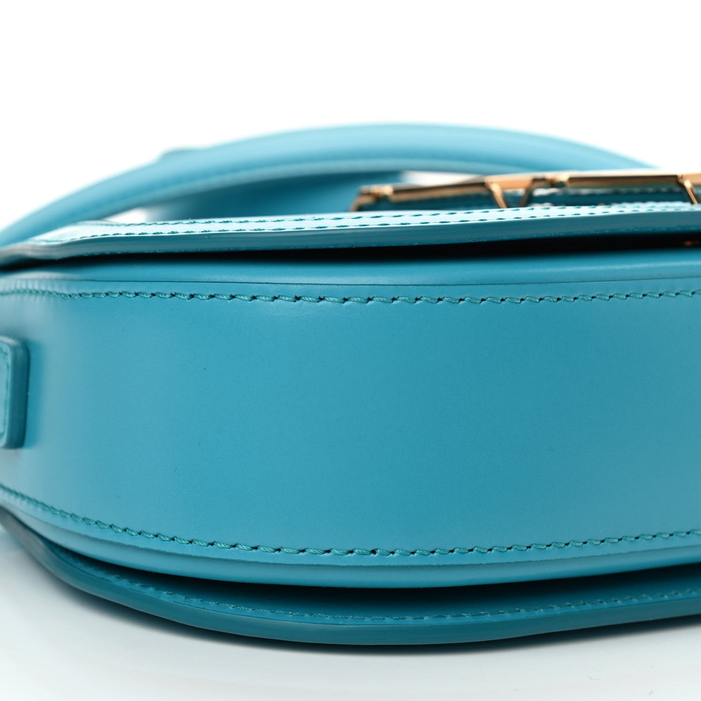 Calfskin Medium Greca Goddess Shoulder Bag Light Blue