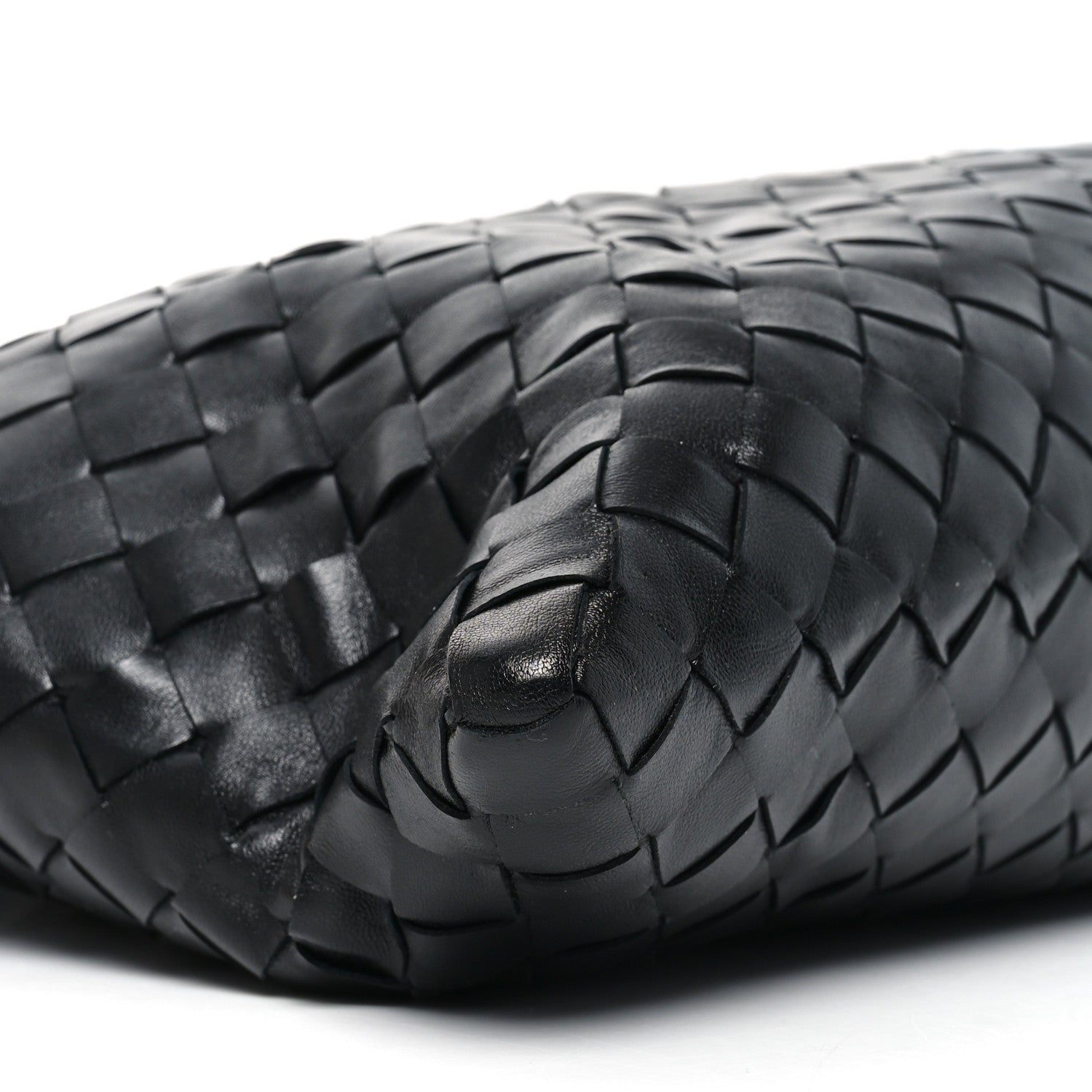 Bottega Veneta Calfskin Intrecciato Small Hop Black 10 of 11