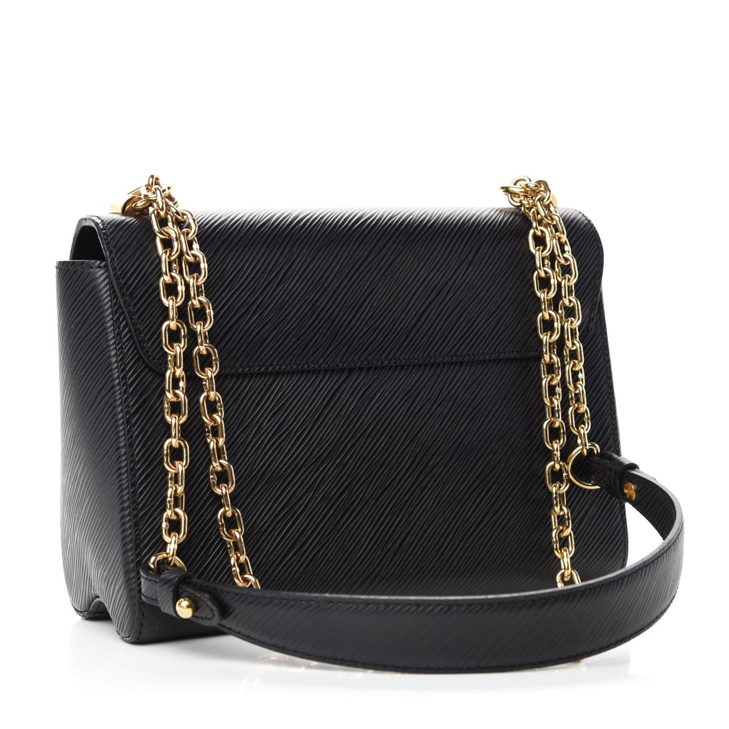 Epi Twist Shoulder Bag MM Black
