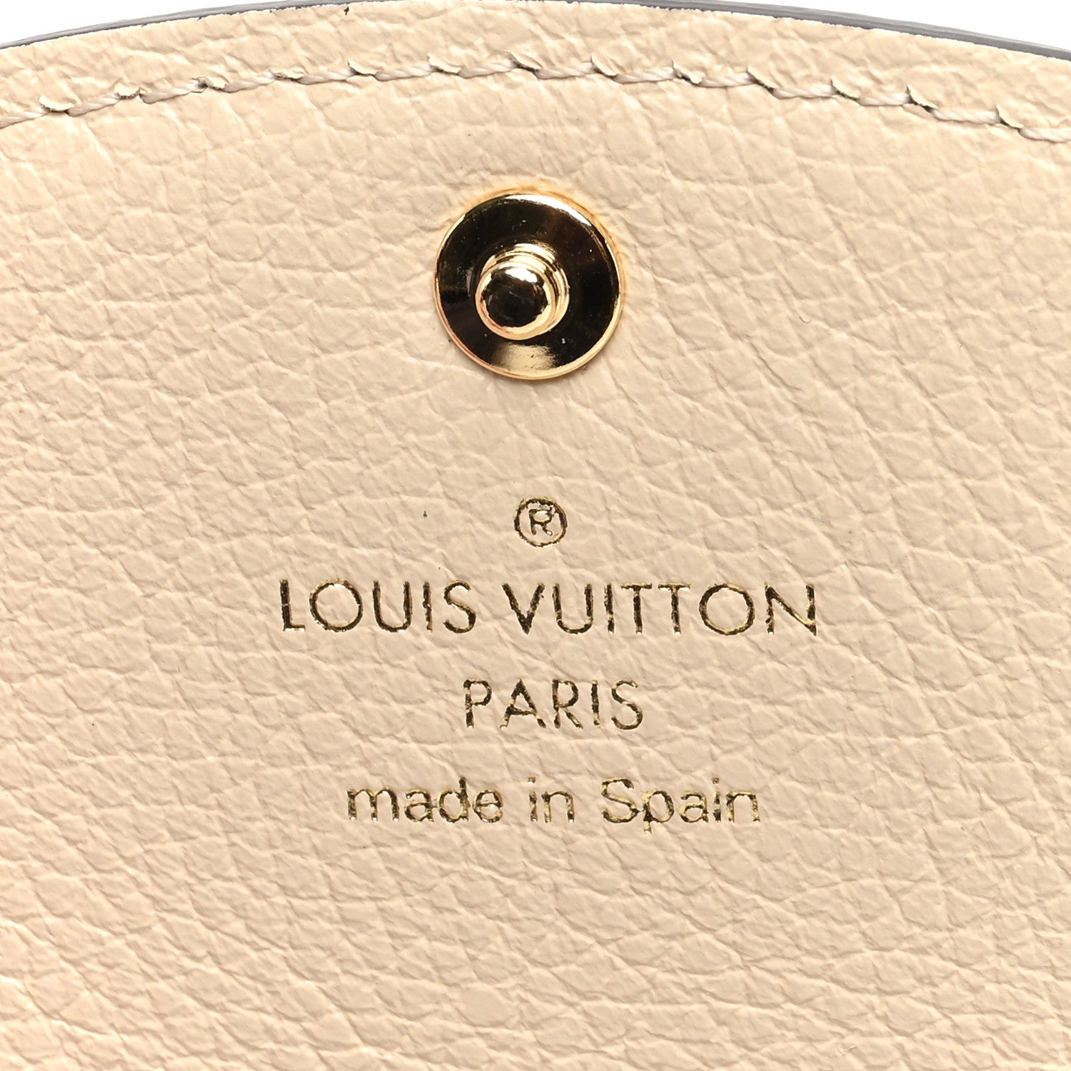 Louis Vuitton Empreinte Rosalie Coin Purse Cream 6 of 6